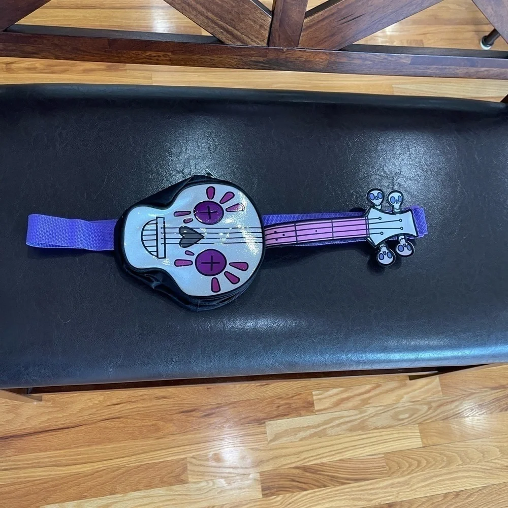 Vampirina Disney Sugar Skull Guitar Crossbody novelty Cosplay Purse